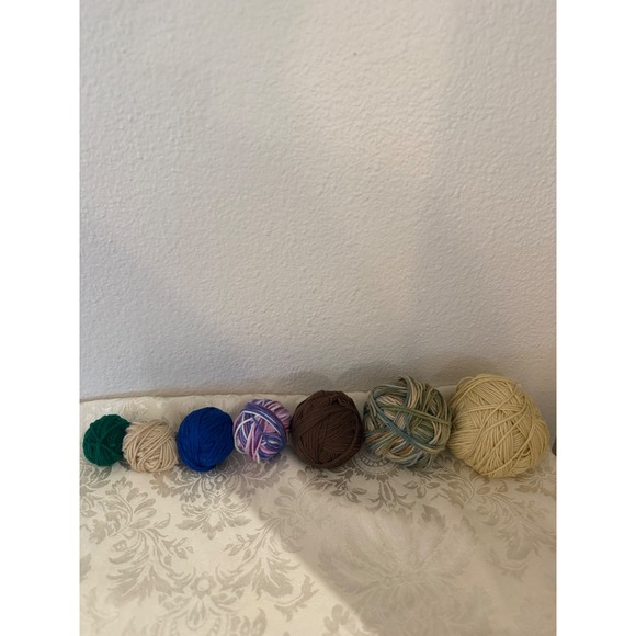 Other - Mixed Yarn Lot Assorted Colors Variegated and Solid Crafting Knitting Crochet